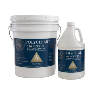 PolyClear 250 5 Gallon Kit AB 1to1