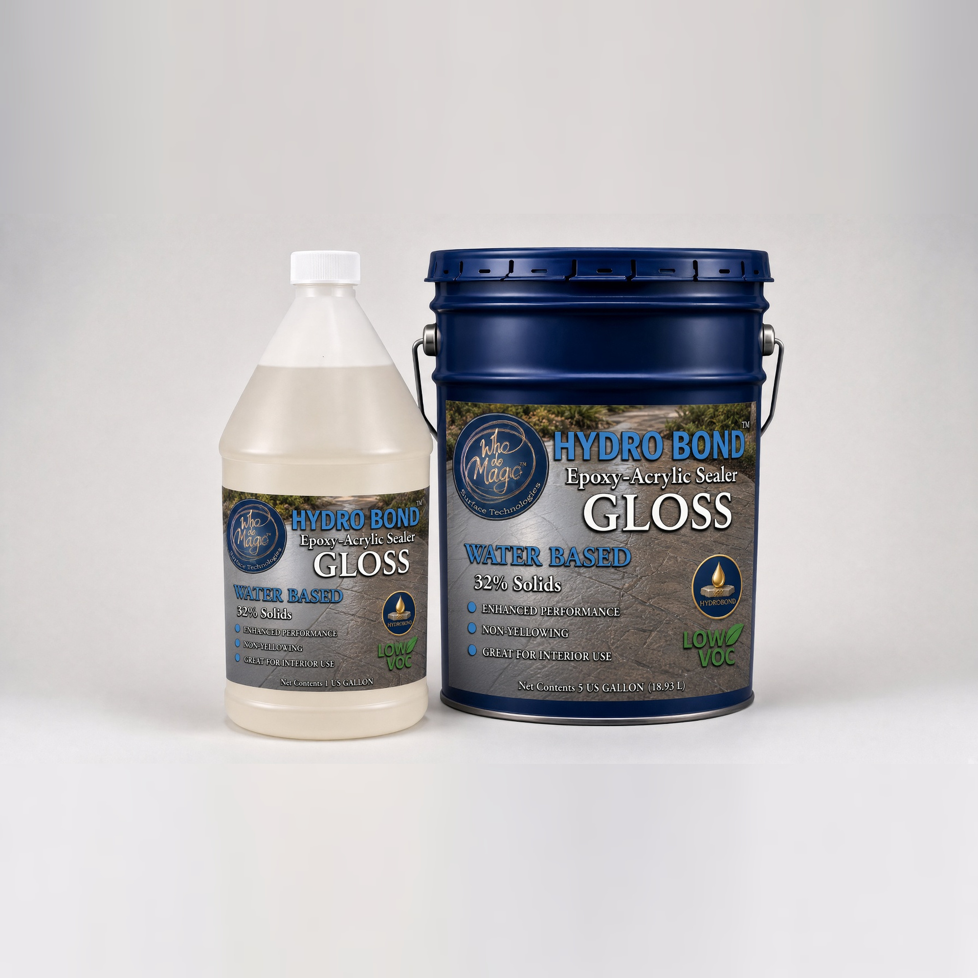 HydroBond Family Image of 1gallon and 5 Gallon product 1to1