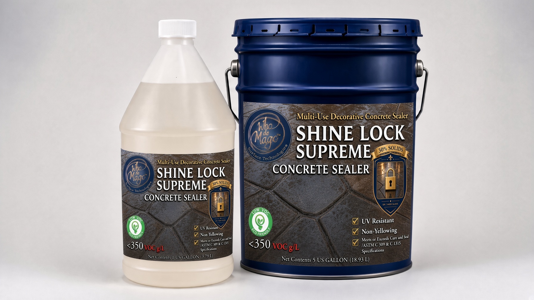 Shine Lock 350 SUPREME Concrete Sealer (1 Gallon) - Image 6