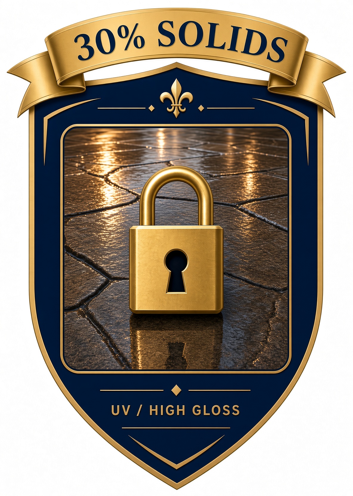 Shine Lock Badge