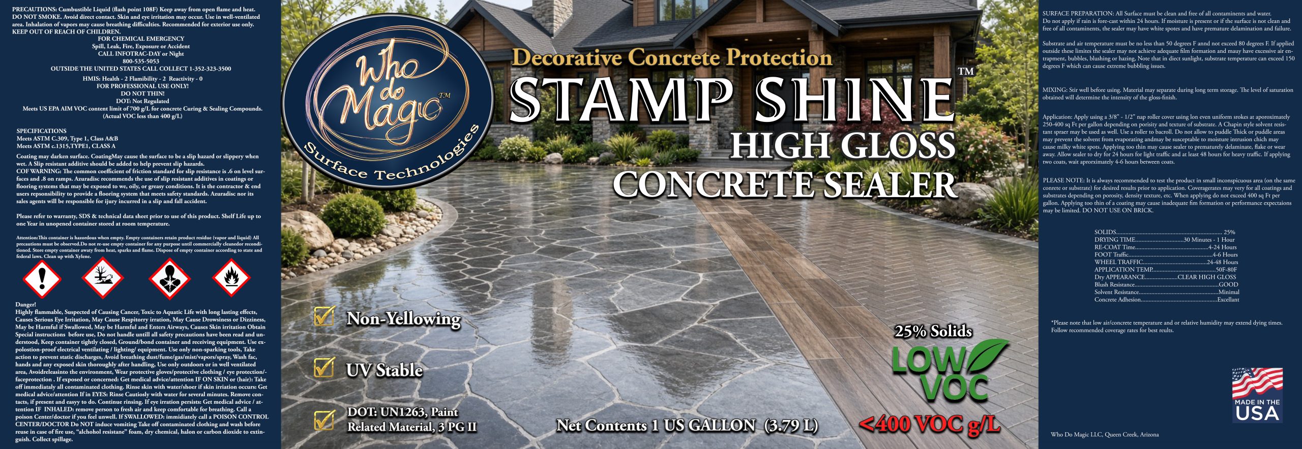 Who Do Magic 1 Gallon Stamp Shine