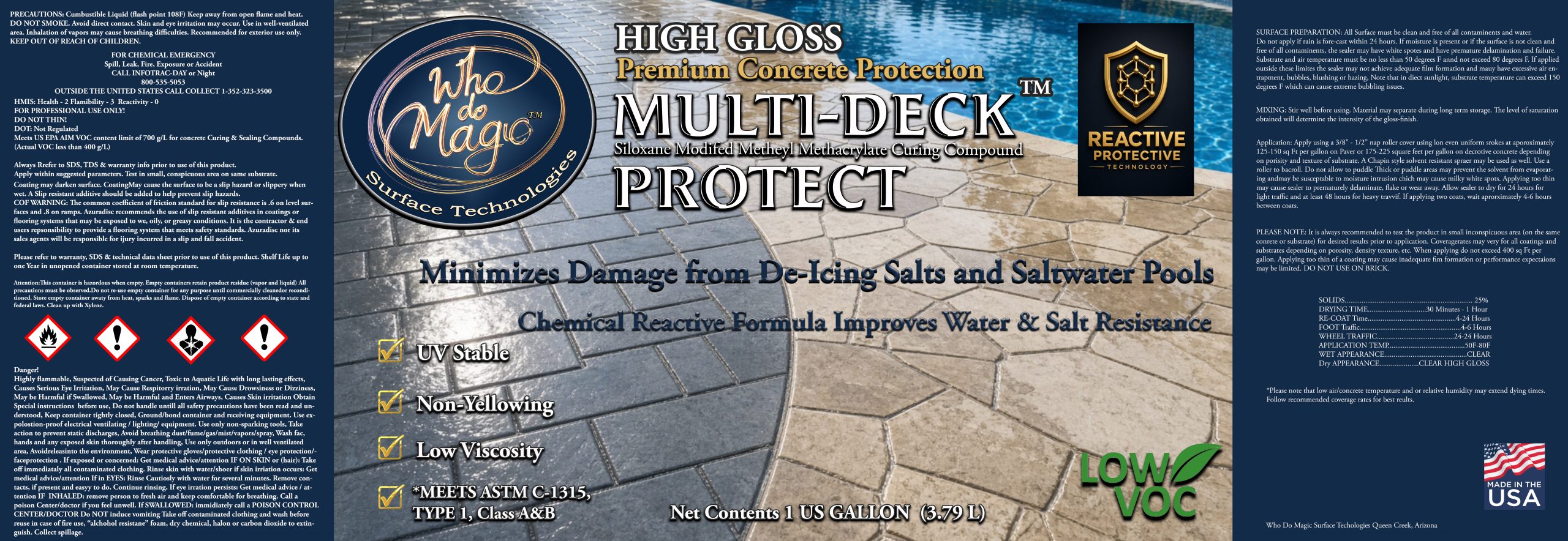 Multi-Deck Protect Concrete Sealer
